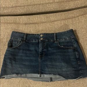 Celebrity Pink Blue Mini Skirt Casual